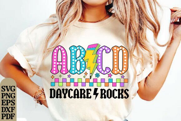 Abcd Back to School Preppy Daycare Rocks: A Versatile Design for Creative and Practical Use