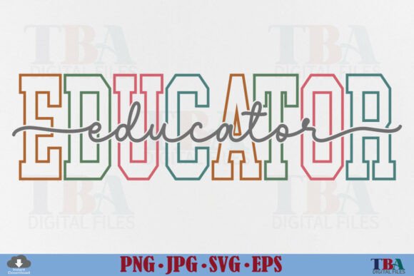 Educator Svg Png, Back to School Teacher