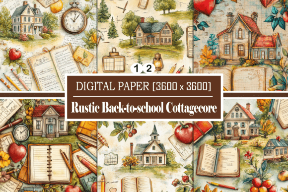 Rustic Back-to-school Cottagecore Junk: A Creative Resource for Artistic Expression