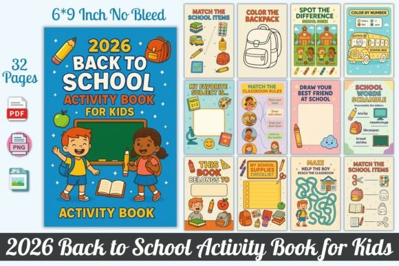The 2026 Back to School Activity Book for Kids: A Strategic Resource for Modern Educators and Parents